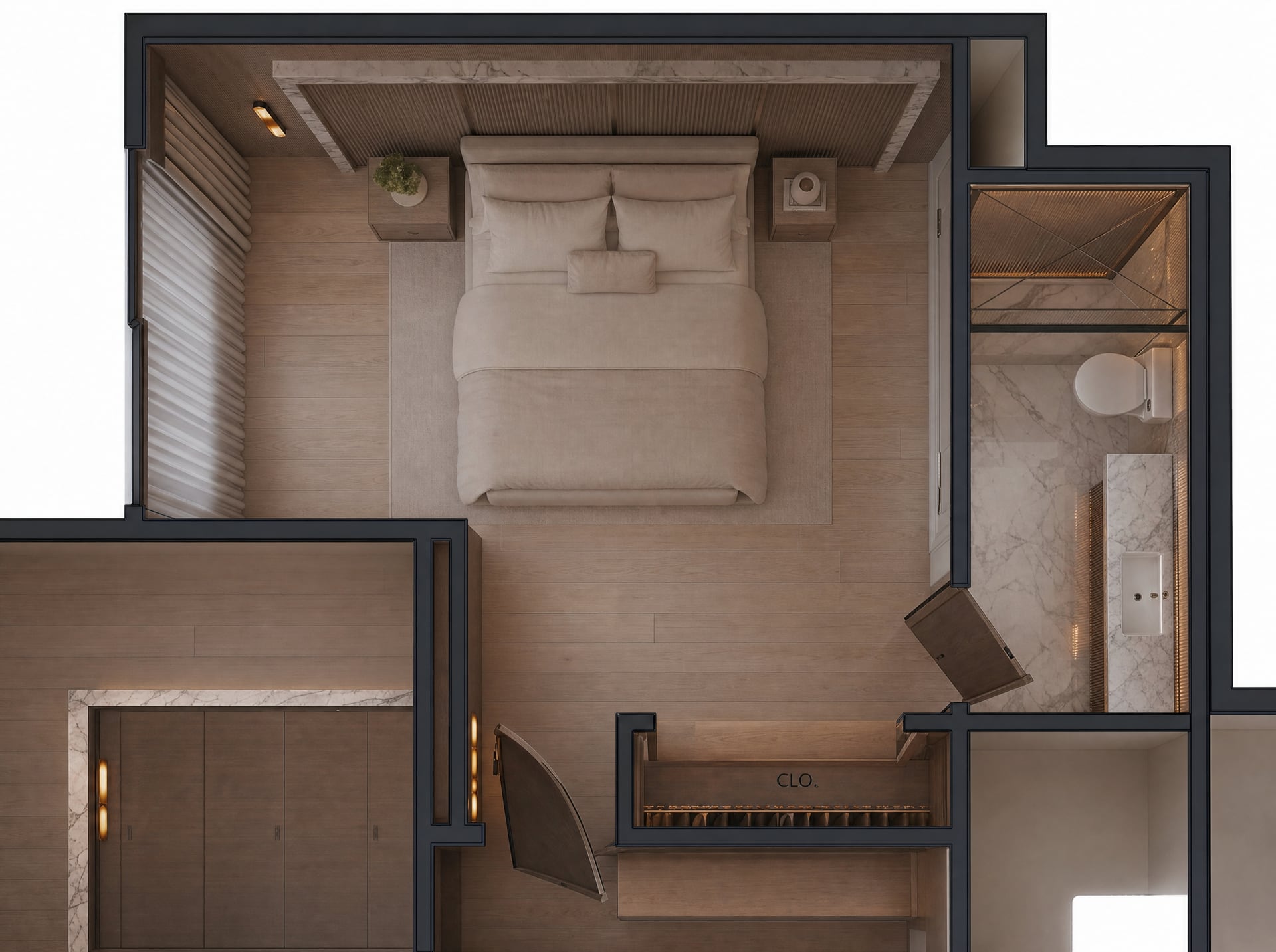 Primary Suite Plan